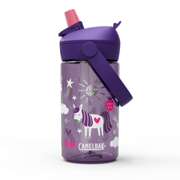 Camelbak 400 ml med navn Thrive flop straw kids