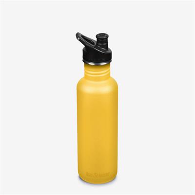 Klean Kanteen 800 ml med navn OLD GOLD