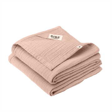 Muslin stofble med navn Blush