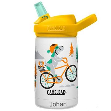 Camelbak 350 ml STÅL med navn ORANGE