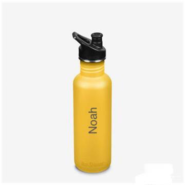 Klean Kanteen 532 ml med navn Old gold